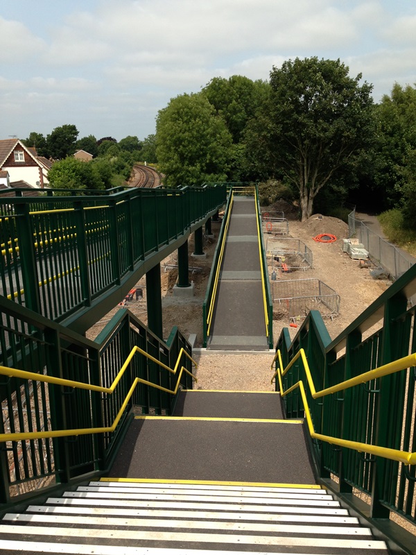 Access ramps and stairs (Image courtesy of Briton Fabricators Ltd.)