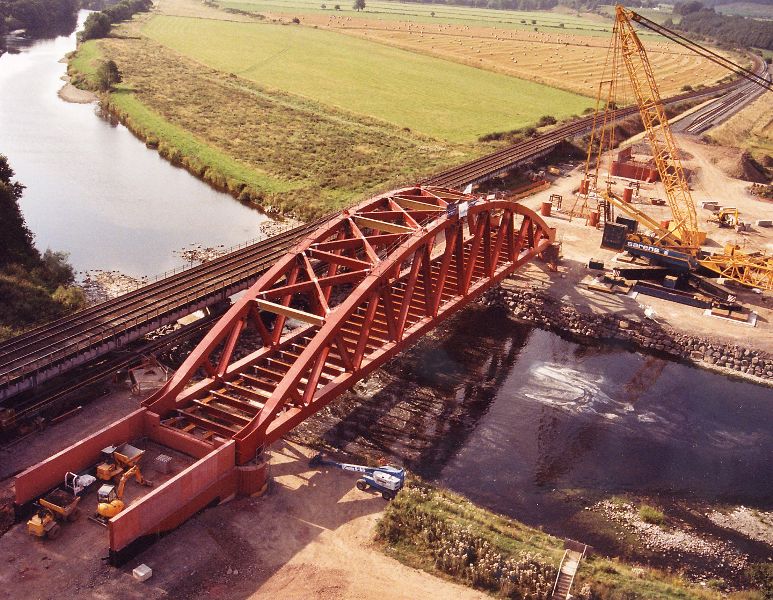 Hard standing for cranes in lay-down and erection areas