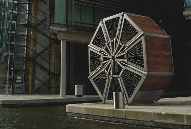 Rolling Bridge, Paddington Basin