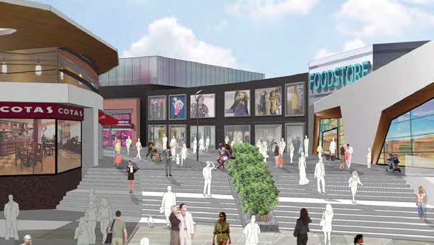 Visualisation of the completed Crescent scheme