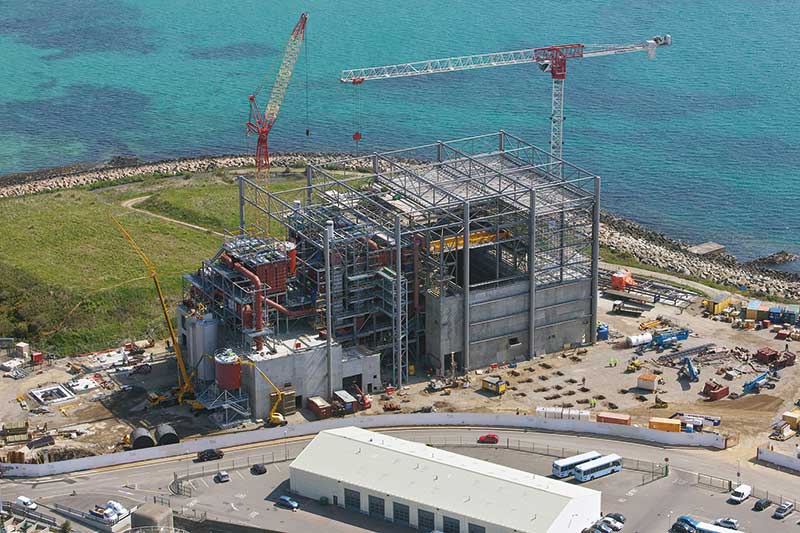 Energy from waste facility, La Collette, Jersey