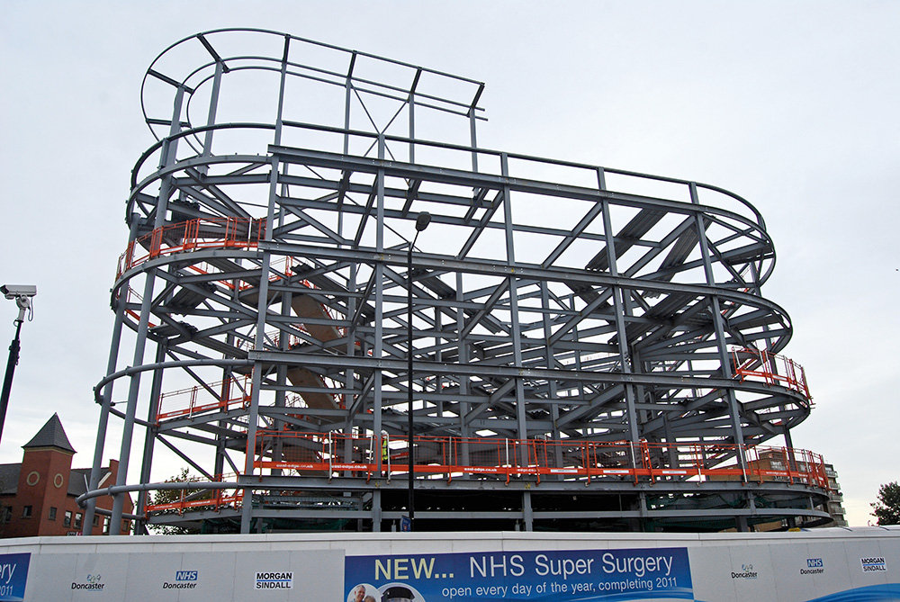 The healthcare centre will be a landmark structure in Doncaster town centre