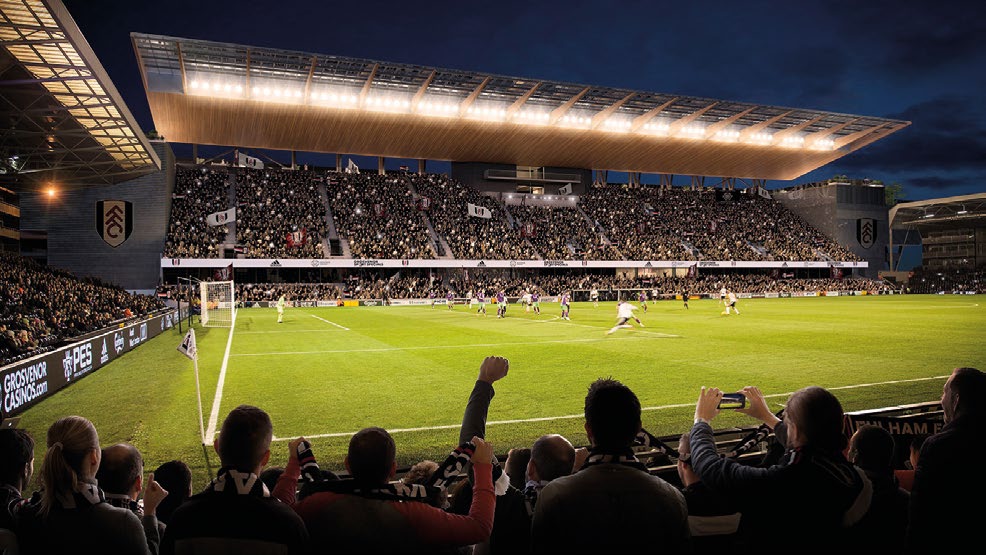 The new stand will enhance supporters’ match day experience with a host of facilities