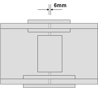 Joint gaps in main girder splices&lt;br&gt;&#39;&#39;(Image courtesy of Mabey Bridge Ltd.)&#39;&#39;