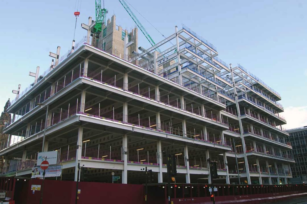 The building will be a prominent addition to Glasgow city centre’s western gateway