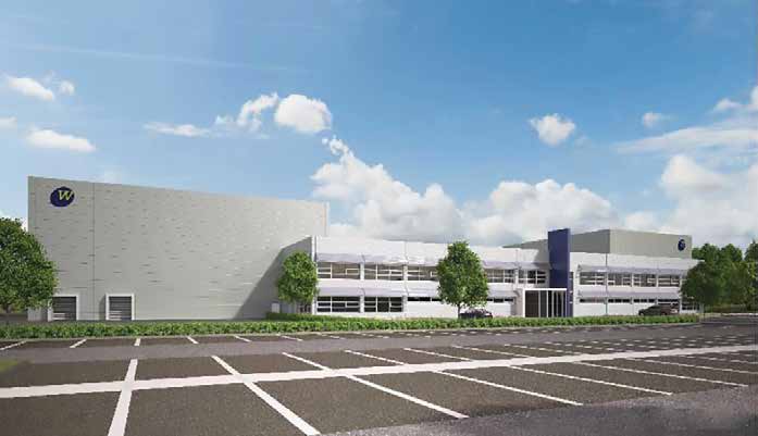 Impression of the completed facility