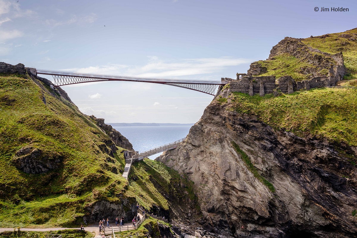 Tintagel Footbridge, Cornwall