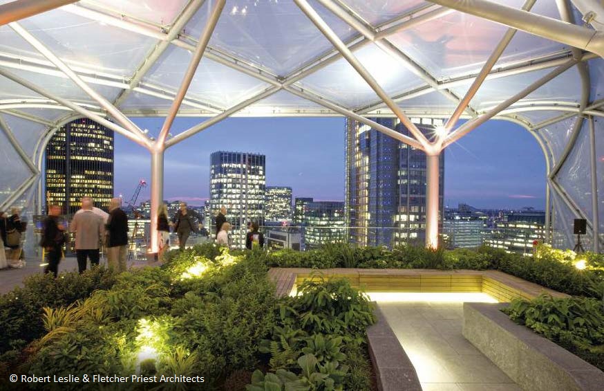 6 Bevis Marks Roof Garden, London