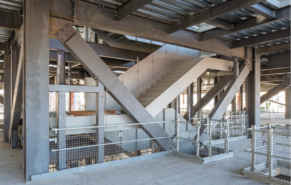 Steel cores provide the stability