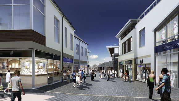 The new development has been designed to complement the town’s existing buildings