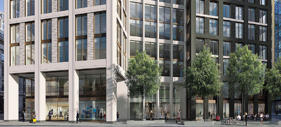 The project will include a new landscaped public realm