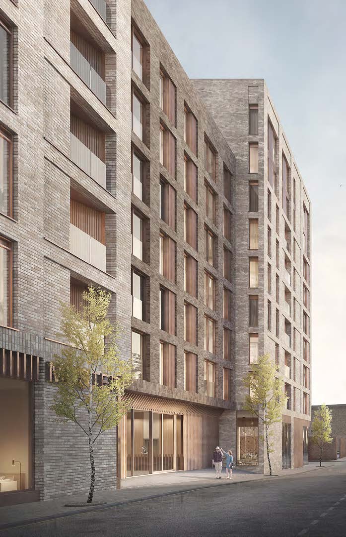 Visualisation of the completed scheme