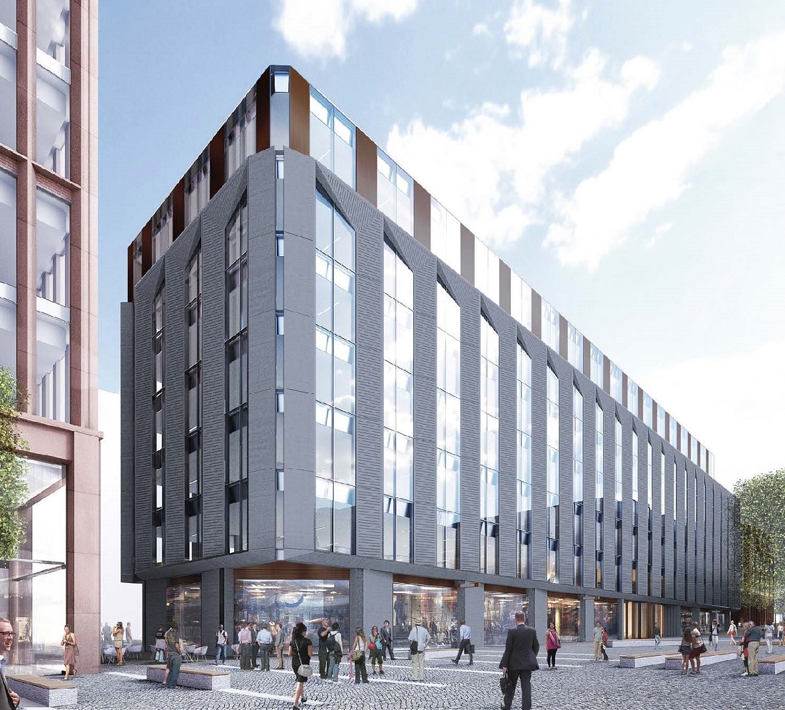 Brazennose House will be the centrepiece of a regenerated Lincoln Square