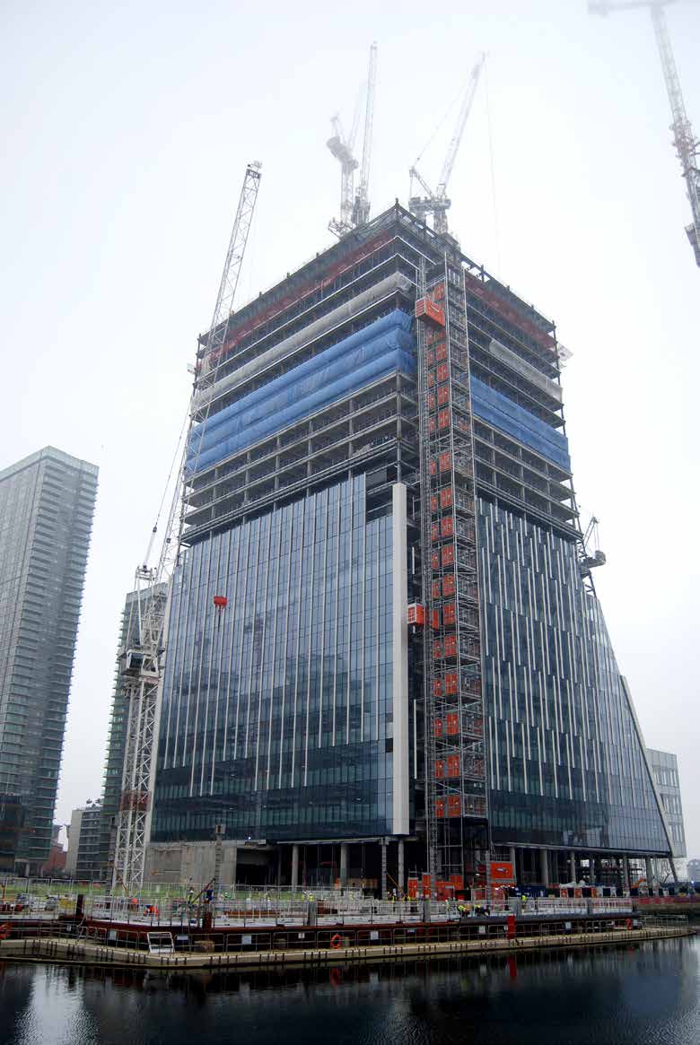 One Bank Street will feature glazed façades