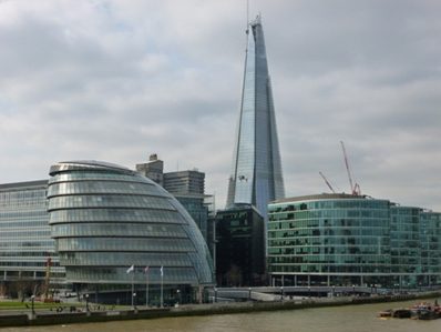 Urban scale – Wide range of building forms achieved using steel structures on London’s South Bank