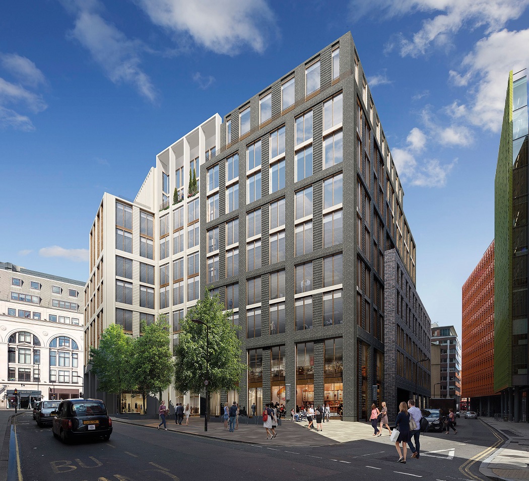 The Earnshaw Building is the latest development in the fast-changing St Giles district of central London