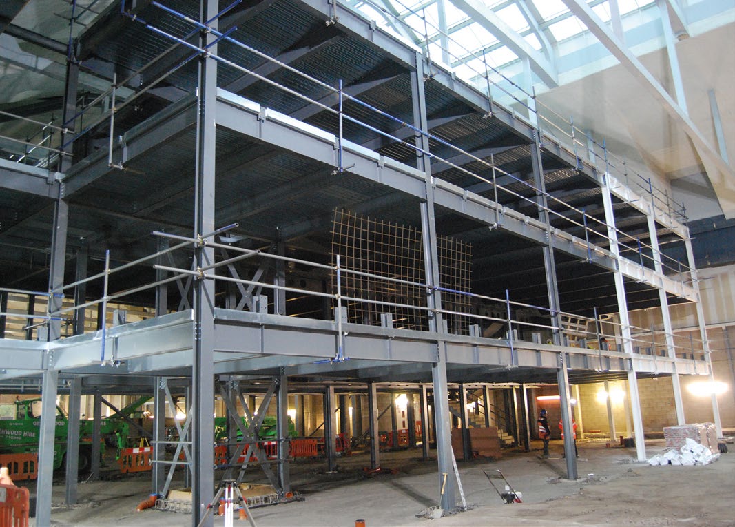 Part of the project includes a separate acoustically isolated three-storey block