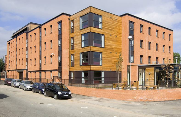 Student residence in Sheffield using modular construction with communal space at ground floor&lt;Br&gt;&#39;&#39;(Image courtesy of Unite Modular Solutions)&#39;&#39;