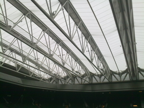 Retractable roof at Centre Court, Wimbledon