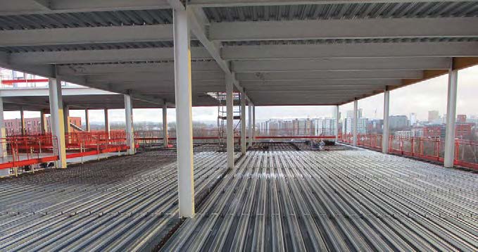 A composite flooring solution was deemed to be the most efficient solution for this job