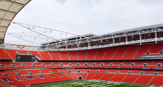 Long span trusses in Wembley Stadium, London