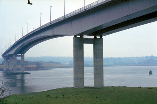 Long span steel box girder bridge Foyle Bridge, Londonderry