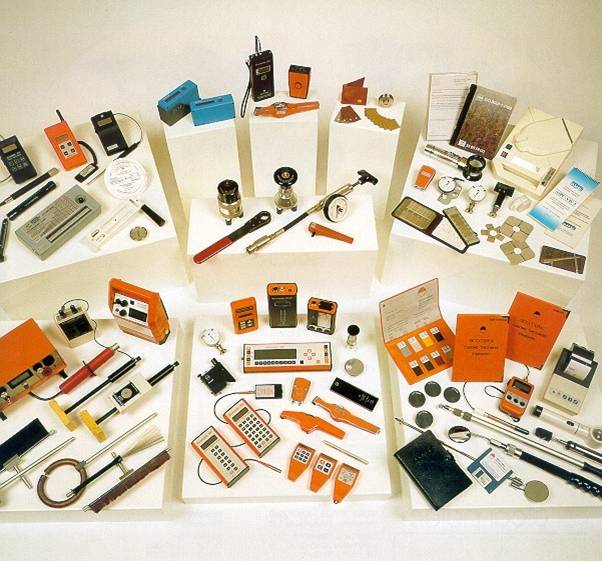 Range of testing and inspection instruments