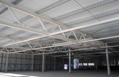 The upper floor of the John Lewis store features a larger open-plan grid pattern