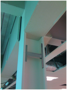 Interfacing between boards and thin film intumescent coatings is quite common&lt;br&gt;&#39;&#39;(Image courtesy of Promat Ltd.)&#39;&#39;