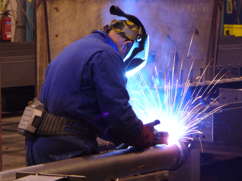 Welding (Image courtesy of William Haley Engineering Ltd.)