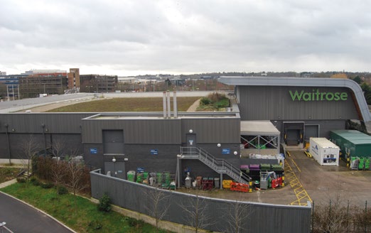 Billington Structures erected the Phase one Waitrose store