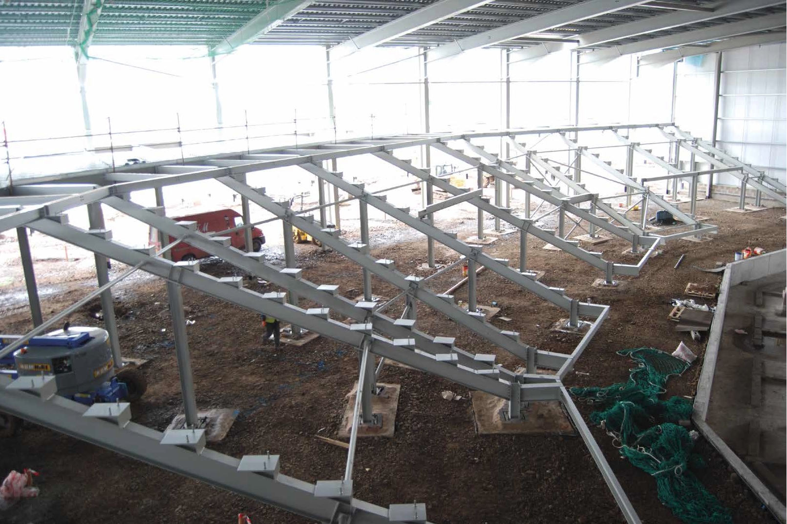 The auditorium can be enlarged in the future