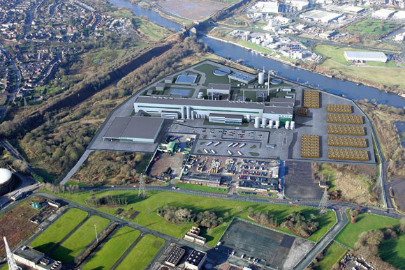 CGI of completed paper mill