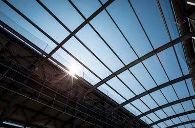 The roof canopy will allow daylight to illuminate the courtyard