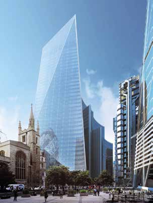 Visualisation of the completed structure