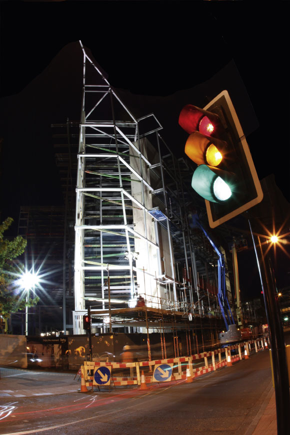 The Riverlights development occupies a prime city centre site adjacent to the Westfield shopping centre