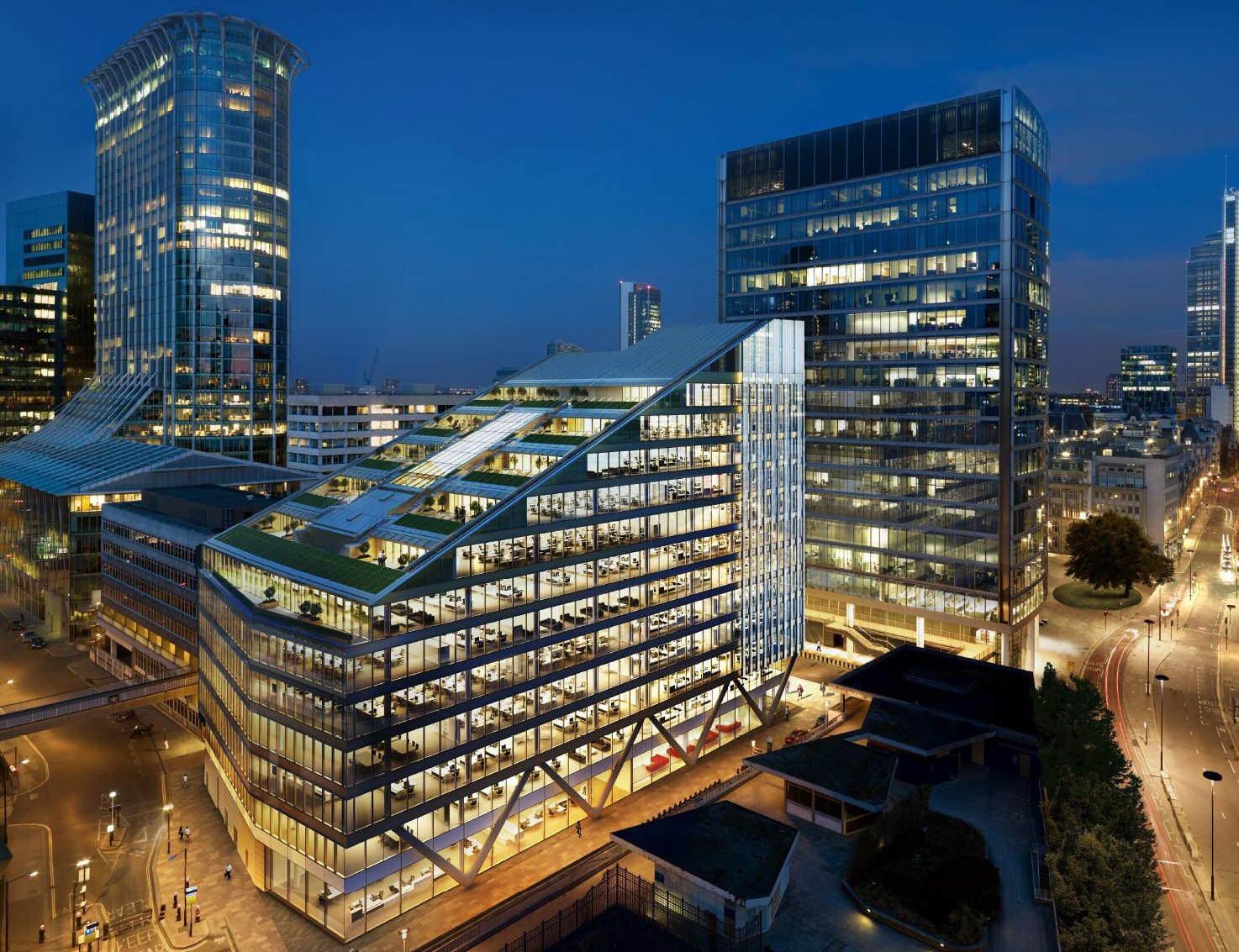 Moorgate Exchange, London.