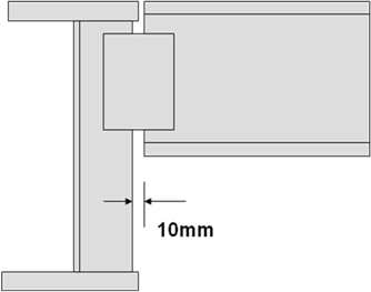 Joint gaps on ladder deck cross girders (Image courtesy of Mabey Bridge Ltd.)