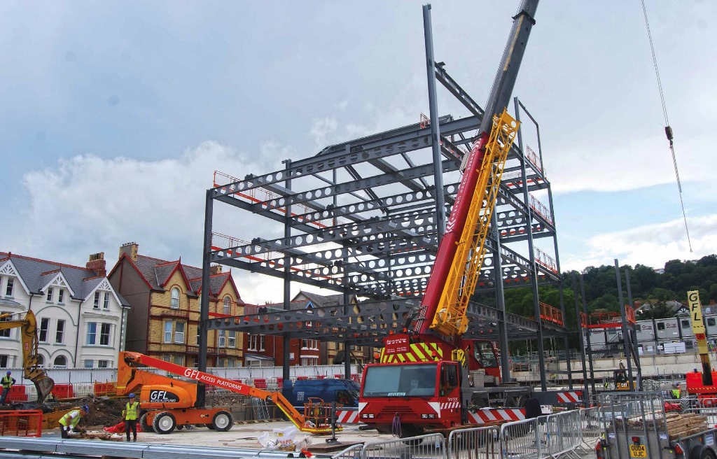 The project is providing a boost to the local construction sector