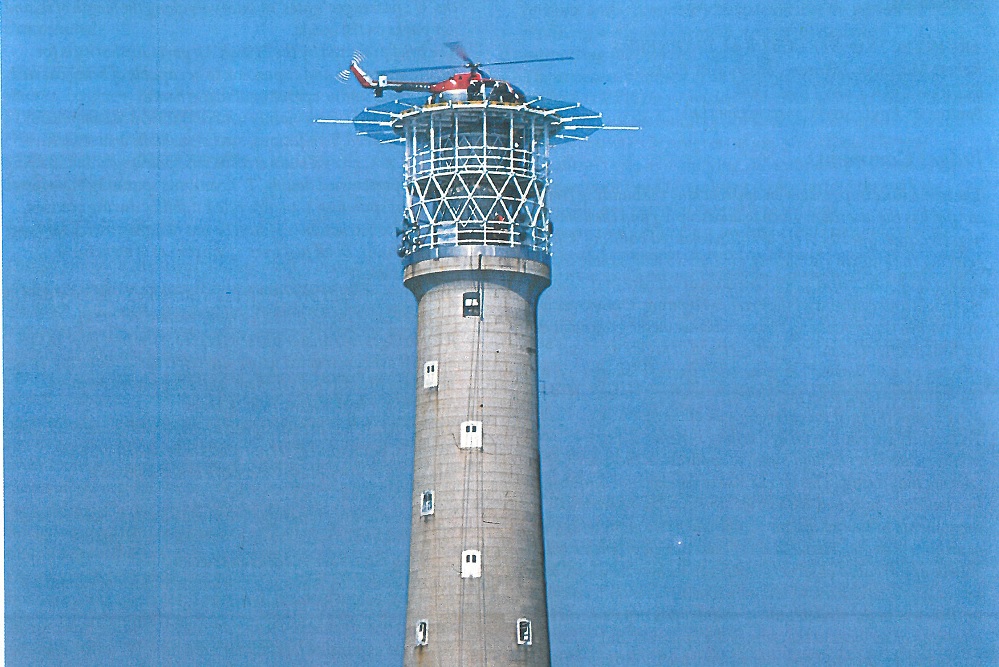 Bishops Rock Lighthouse Helideck