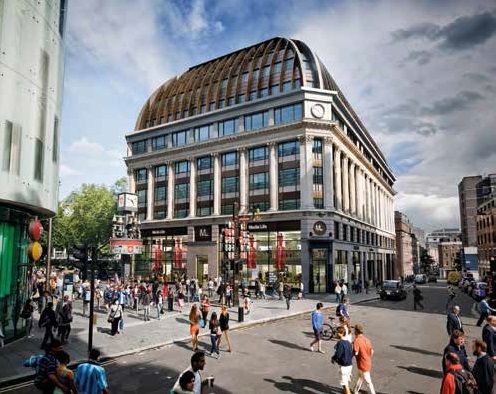 Visualisation of the completed LSQ London