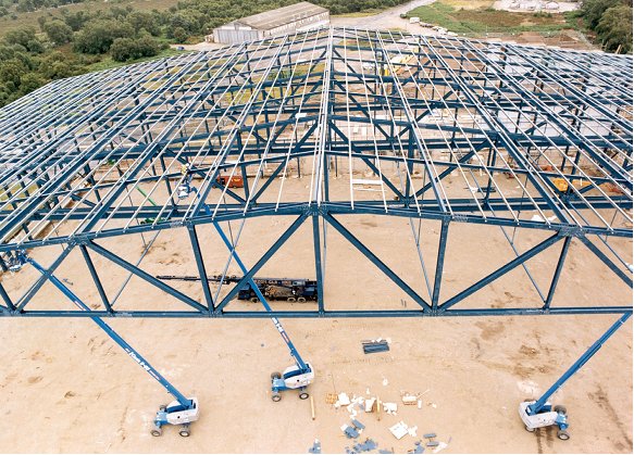Lattice truss using tubular members