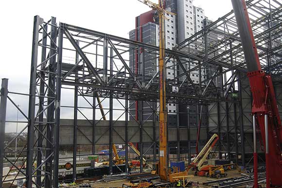 The proscenium truss