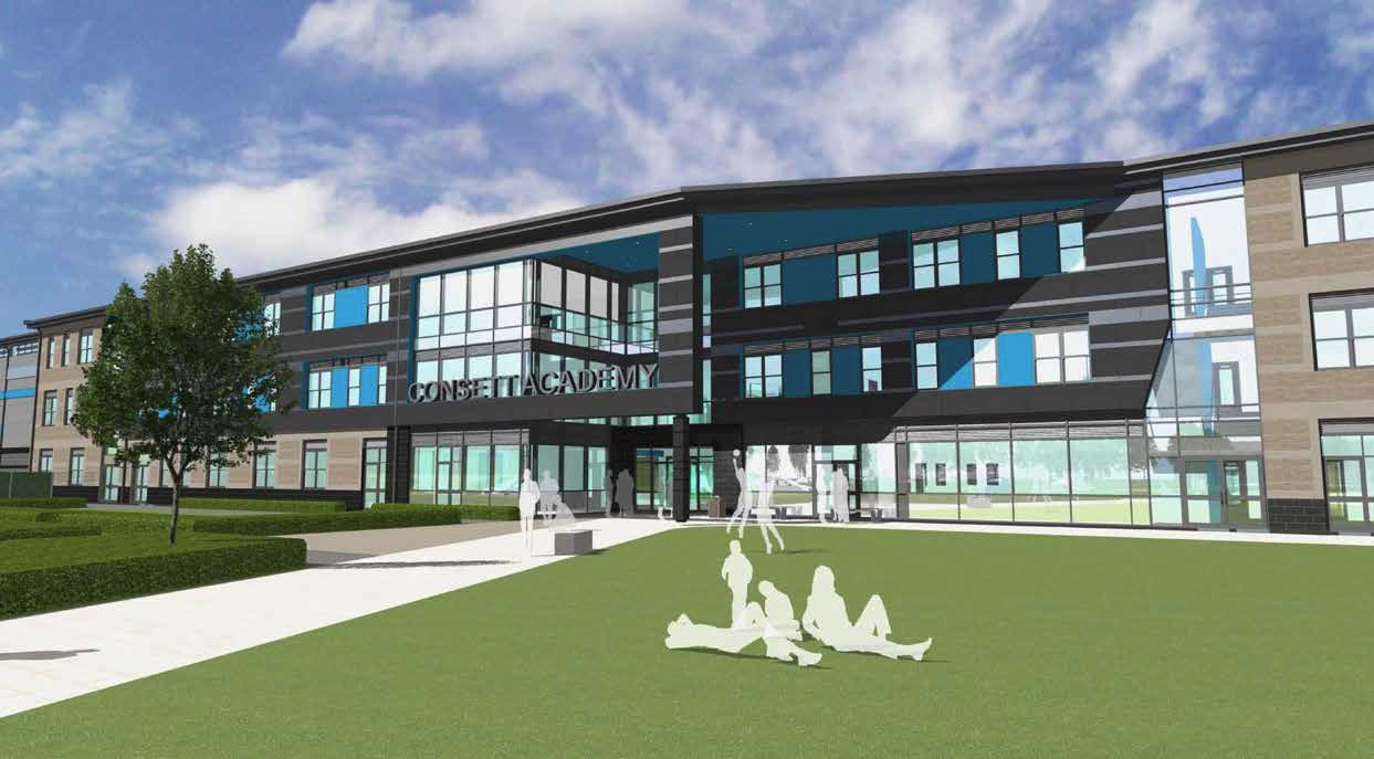 The academy will amalgamate two Consett schools