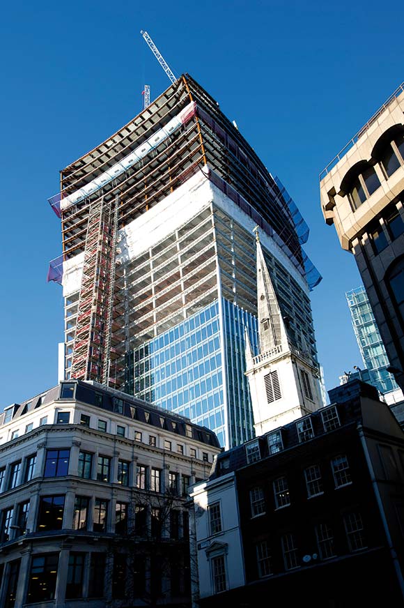 At 177m tall the structure will be one of the City of London’s highest buildings