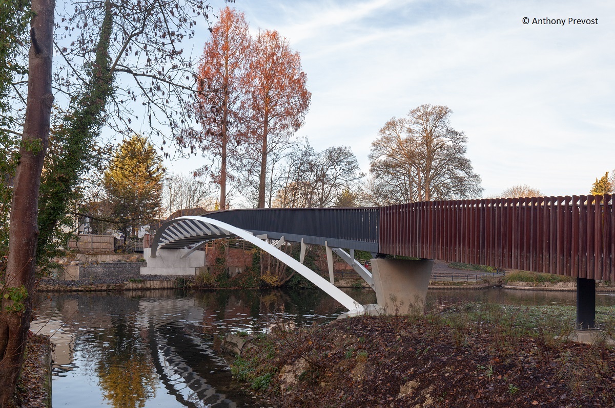 Taplow Riverside Footbridge