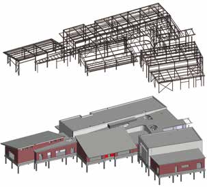 3D models of the school