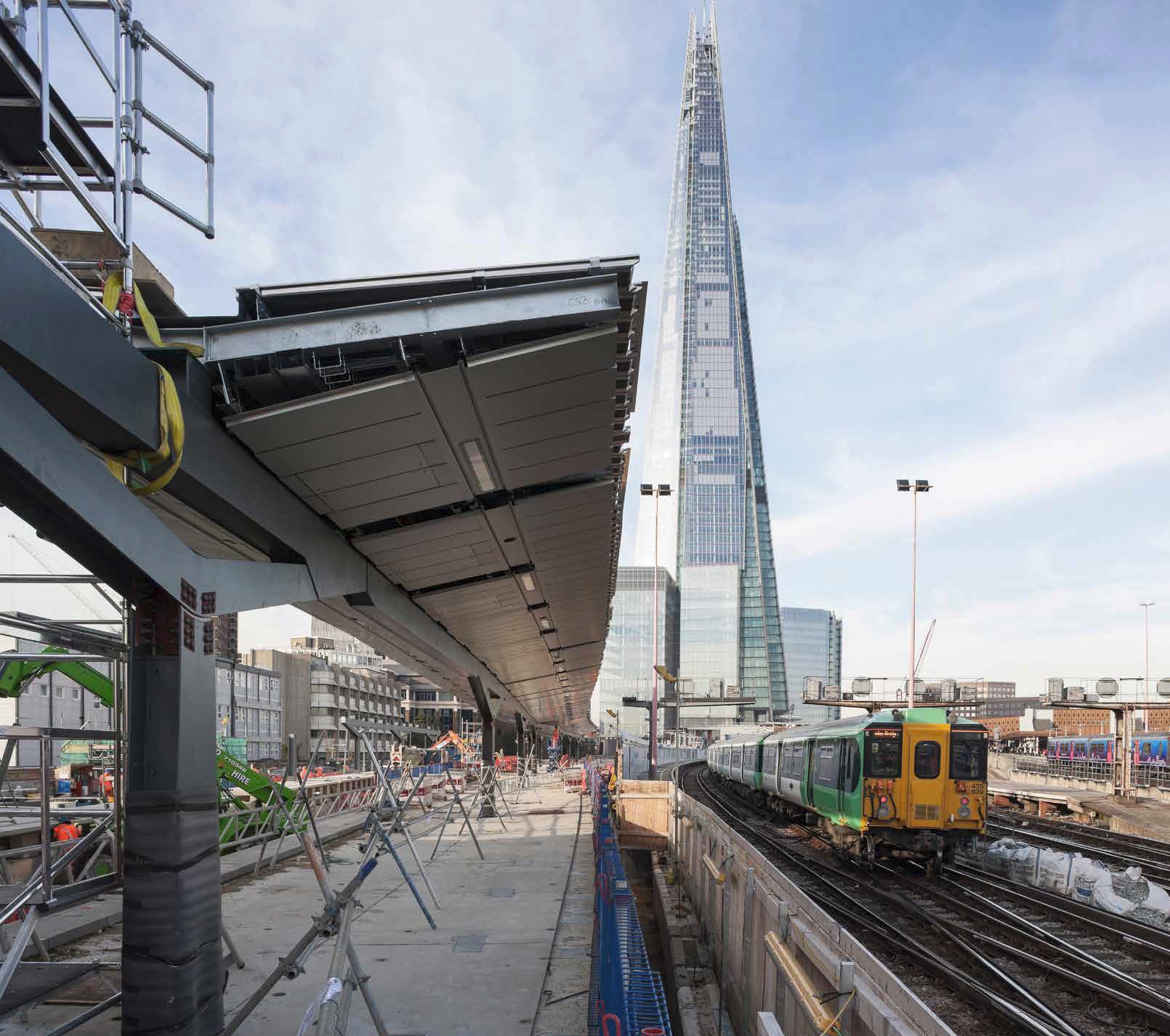 Rebuilding the platforms two at a time allows London Bridge station to remain open