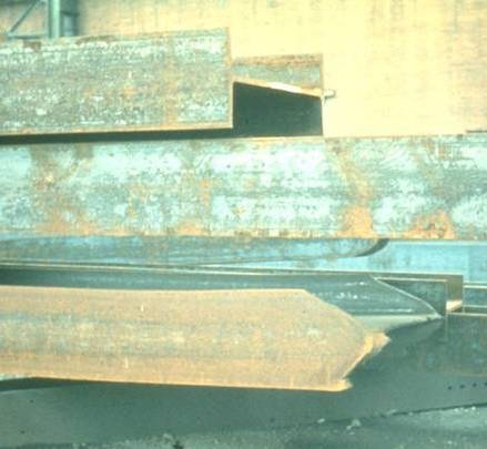 Hot rolled sections with millscale (Grade B)