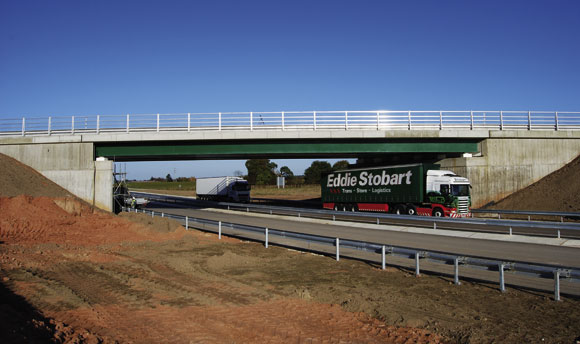 The Apleyhead junction bridge was the first to be completed